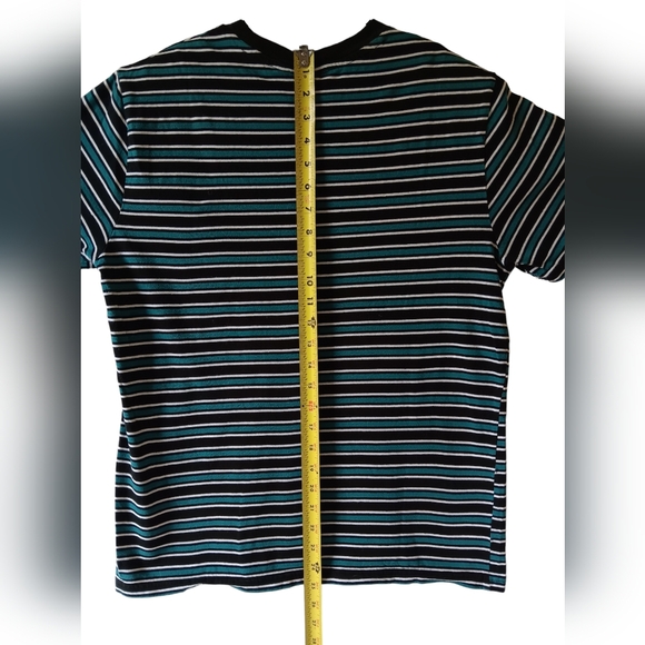 Hyper Space NASA men's multicolored striped short-sleeve t-shirt size M - Picture 7 of 8